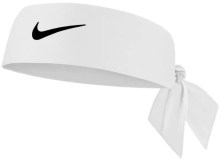 Čelenka/šátek NIKE DRI-FIT Head Tie 4.0 White-Black_1