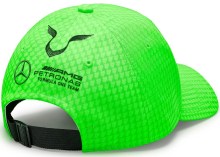 Kšiltovka Mercedes Unisex Map F1 LH Col Driver BB Cap Neon Green_2