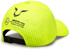 Kšiltovka Mercedes Unisex Map F1 LH Col Driver BB Cap Neon Yellow_2