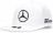 Kšiltovka Mercedes Hamilton Flat Brim Cap White_1