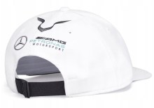 Kšiltovka Mercedes Hamilton Flat Brim Cap White_4