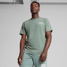 Pánské triko Puma Class  Washed Tee Green_3