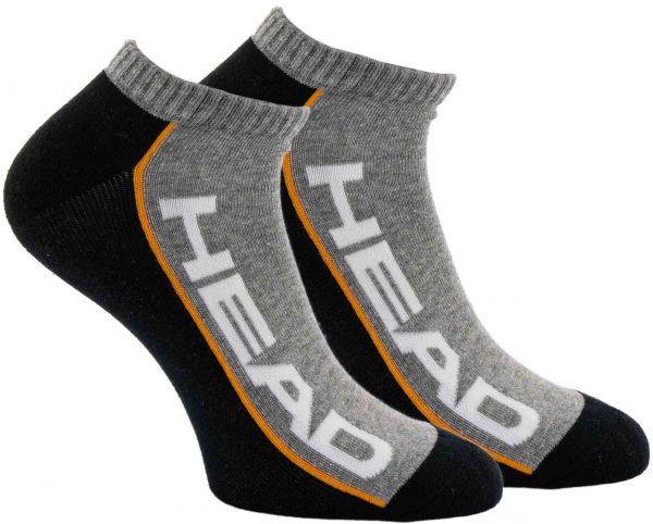 Ponožky Head Sneaker 2-pack Grey-Black