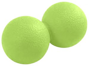Masážní míček TWIN LIFEFIT 12,5×6,2cm