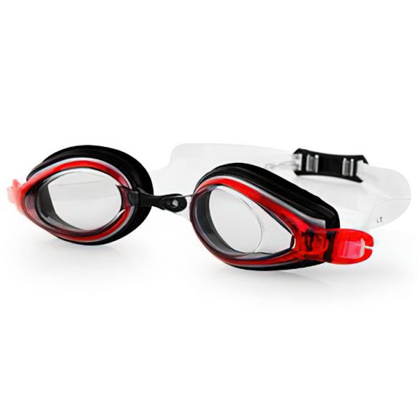 Plavecké brýle KOBRA černo-červené, K Sporting
