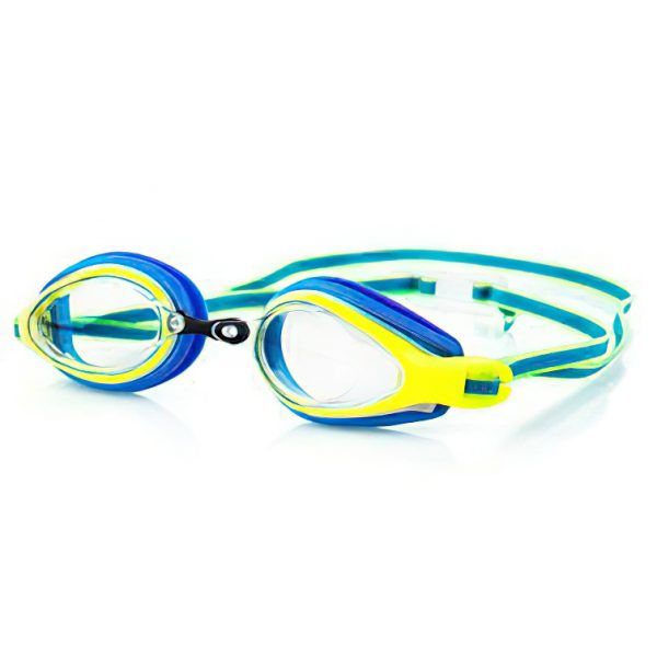 Plavecké brýle KOBRA modro-žluté, K Sporting