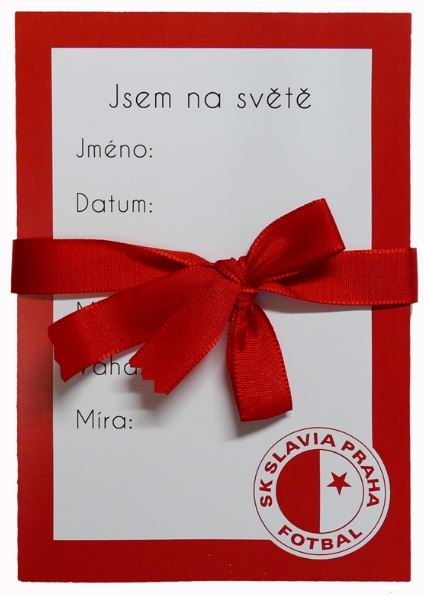Milníkové kartičky Slavia
