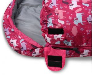 DINOS spací pytel dekový růžová, K Sporting