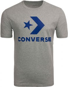 Pánské triko Converse Star Chevron Tee grey