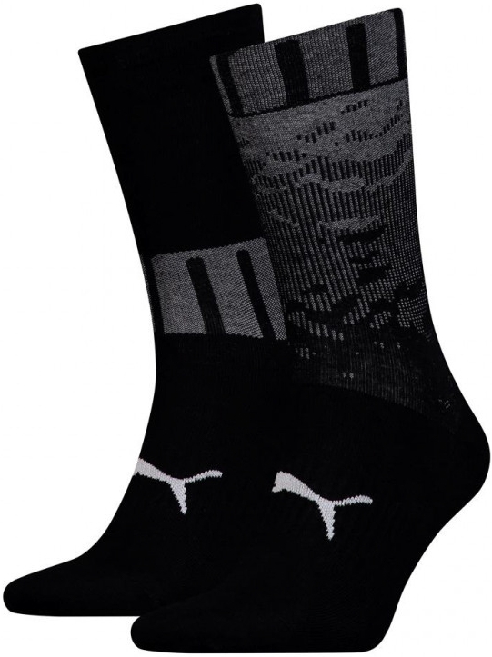 Ponožky Puma Sock 2P Black, K Sporting
