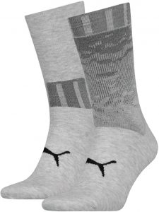Ponožky Puma Sock 2P Anthracite