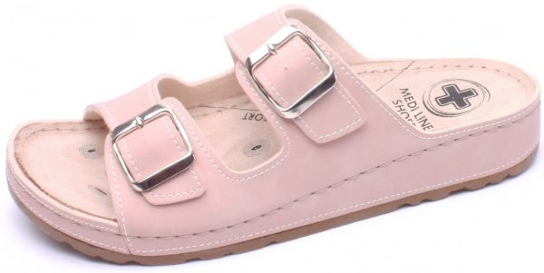 Dámské pantofle Medi Line S182.002 pink