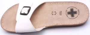 Dámské pantofle Medi Line S402.098 white, K Sporting