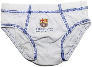 Dětské slipy 3-pack FC Barcelona, K Sporting