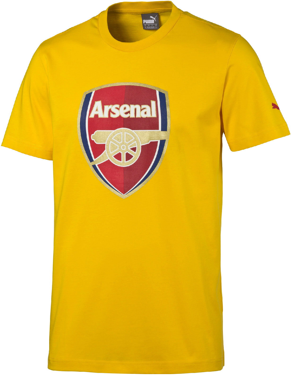 Dětské triko AFC Fan Tee – Crest (Q3) Spectra Yellow, K Sporting