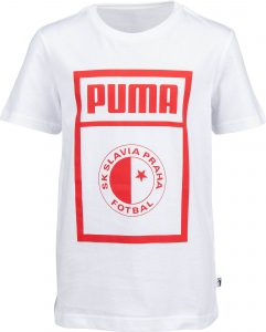 Dětské triko Puma SLAVIA PRAGUE GRAPHIC TEE JR, K Sporting