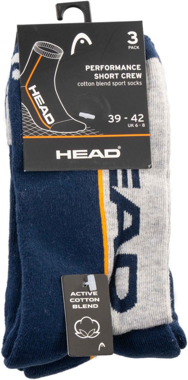 Ponožky Head Stripe 3-pack, K Sporting
