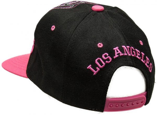 Kšiltovka City Los Angeles černá-růžová, K Sporting