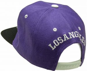 Kšiltovka City Los Angeles fialová-černá, K Sporting