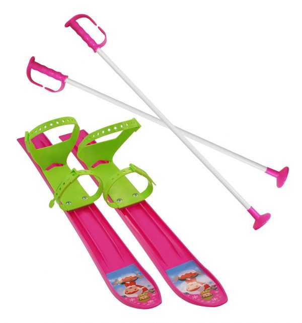 Dětské lyže Sulov 60cm růžové