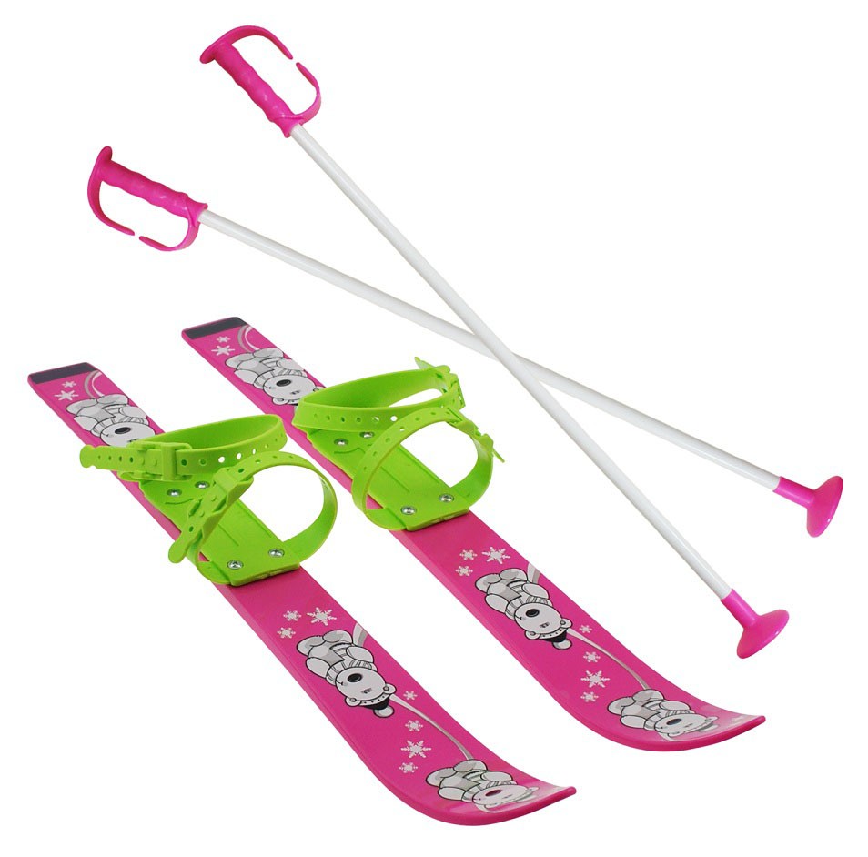 Dětské lyže Sulov 70cm růžové, K Sporting