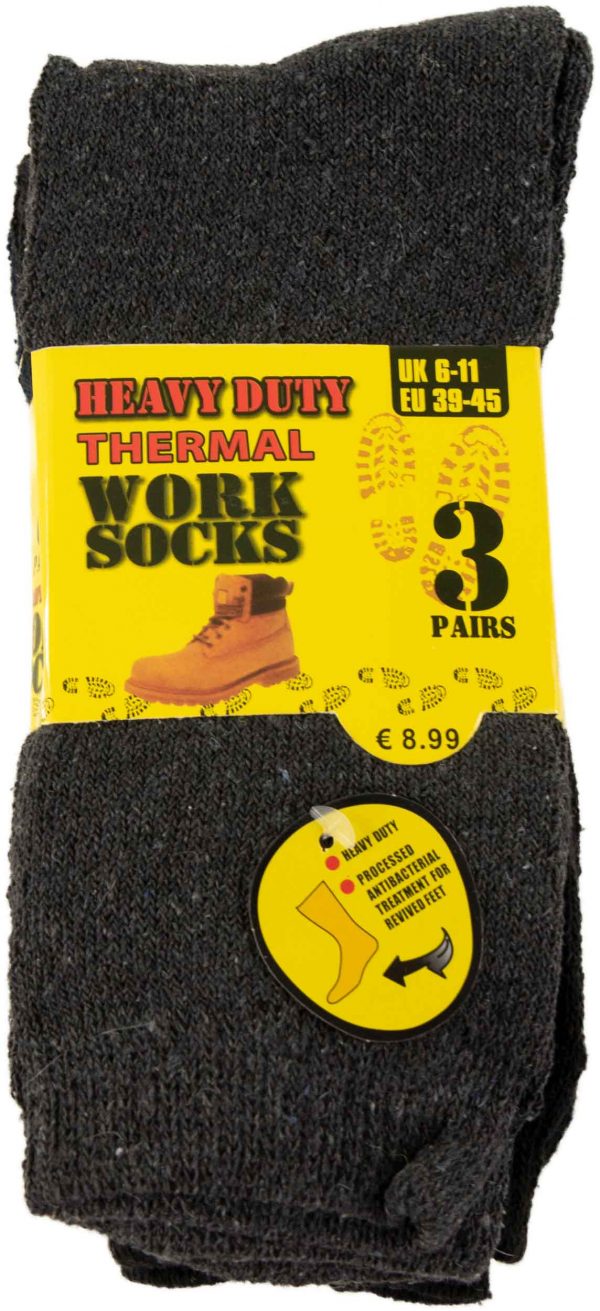 Thermo ponožky Heavy Duty THERMAL 3-pack EUR 39-45, K Sporting