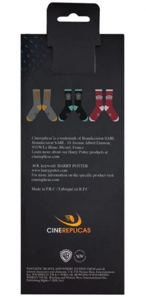 Ponožky Harry Potter Newt Scamander 3-pack