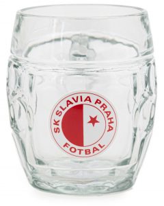 Sklenice s uchem Slavia 0,3 litrů, K Sporting