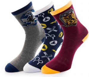 Ponožky Harry Potter Golden Snitch 3-pack, K Sporting