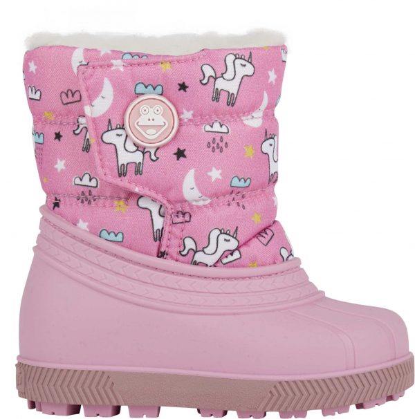 Dětská zimní obuv Coqui MIKI pink unicorn
