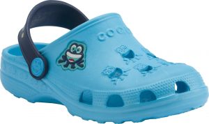 Dětské nazouváky COQUI Little Frog Blue & Navy