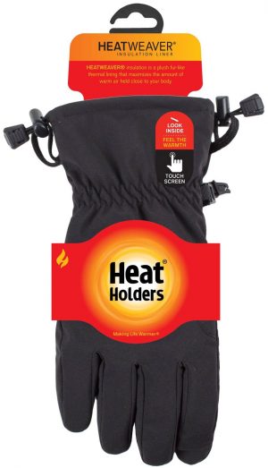 Softshellové rukavice Heat Holders black