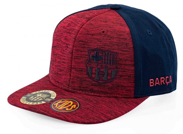 Dětská kšiltovka FC Barcelona Red Cap - Flatbrim