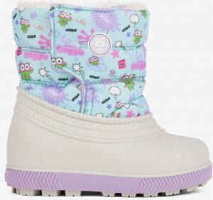 Dětská zimní obuv Coqui MIKI mint unicorn