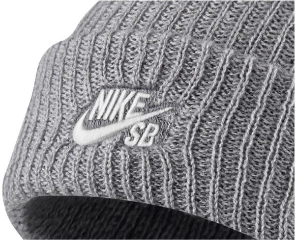 Zimní čepice Nike Unisex Beanie Fisherman Dark Grey