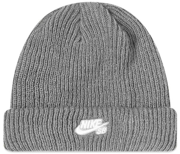 Zimní čepice Nike Unisex Beanie Fisherman Dark Grey