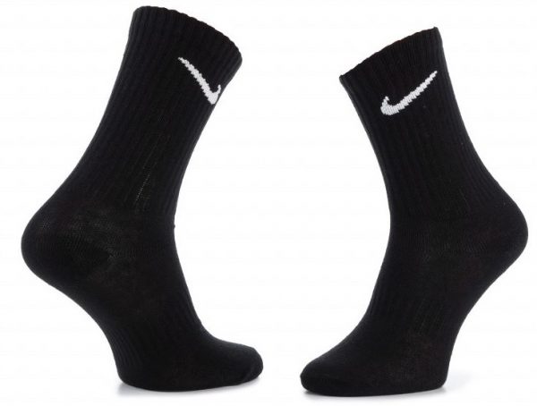 3 páry ponožek Nike Everday Lightweight Crew 3Pack Socks Black