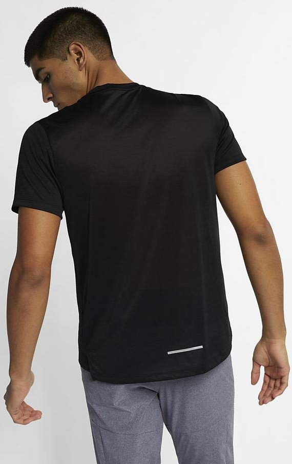 Pánské triko Nike Men Dry Miler Top SS Black White