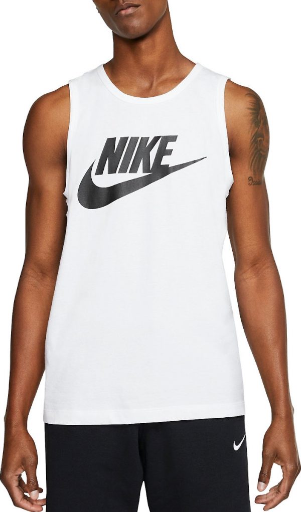Pánské tílko Nike Men Tank Top Icon Futura White Black