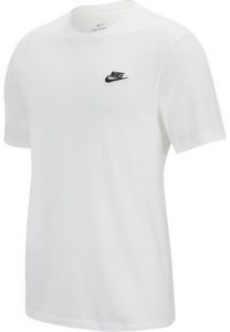 Pánské triko Nike Club T-Shirt Grey White