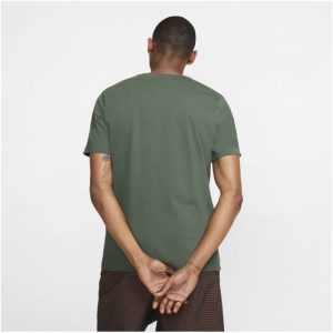 Pánské triko Nike Club T-Shirt Grey Green
