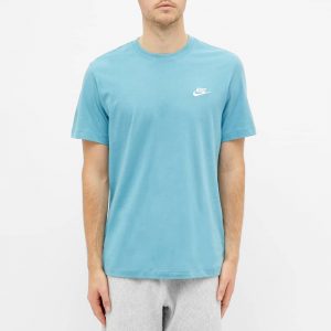 Pánské triko Nike Club T-Shirt Grey Blue