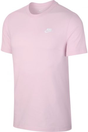Pánské triko Nike Club T-Shirt Grey Pink