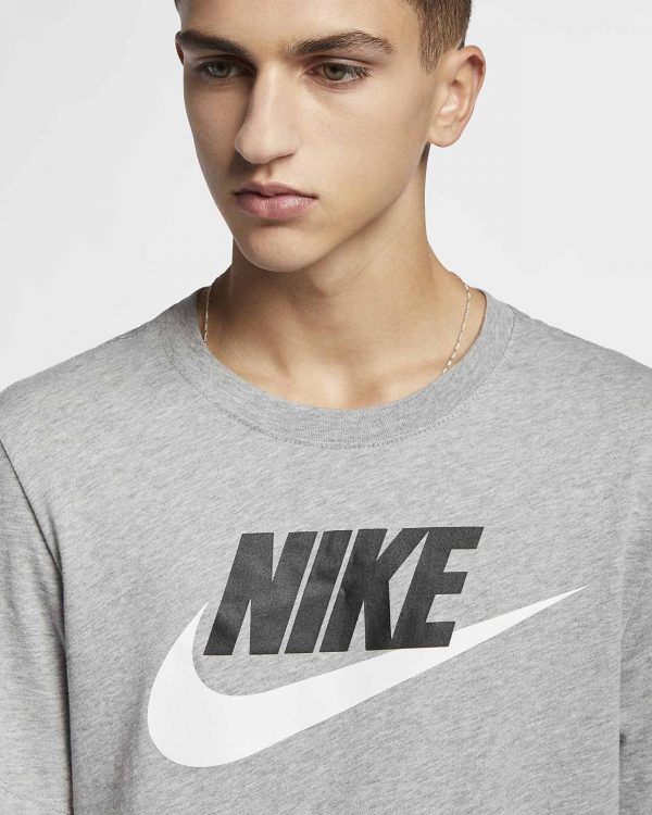 Pánské triko Nike Icon Futura T-Shirt Grey