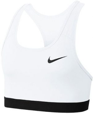 Dámská podprsenka Nike Swoosh Sport Bra White