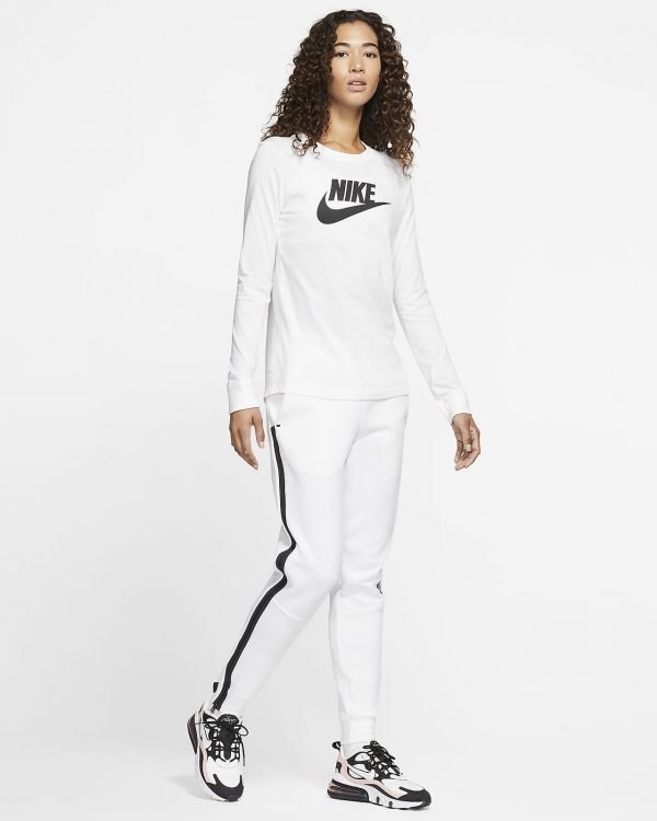 Dámské triko Nike Essential Icon Futura White