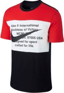 Pánské triko Nike Men T-Shirt Swoosh SS