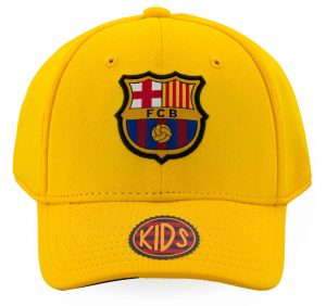 Dětská kšiltovka FC Barcelona Yellow Cap