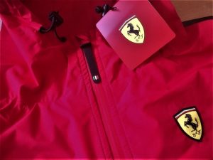Pánská bunda Ferrari Men Rain Jacket Red