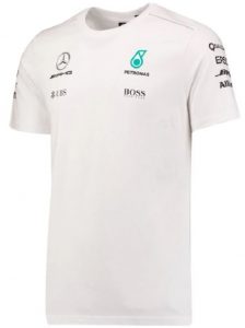 Pánské tričko Mercedes Mamgp Rp Mens Driver Tee White